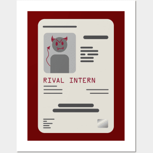 rival intern Posters and Art